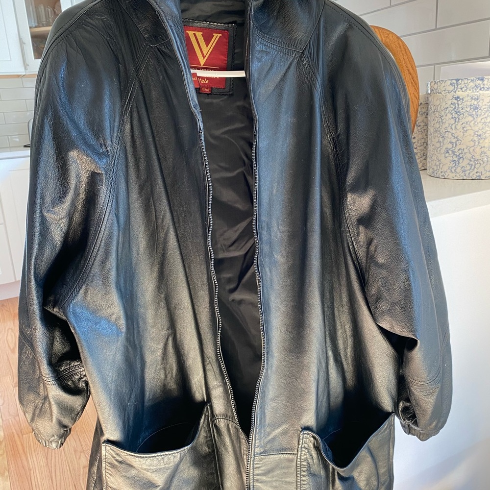 Leather jacket